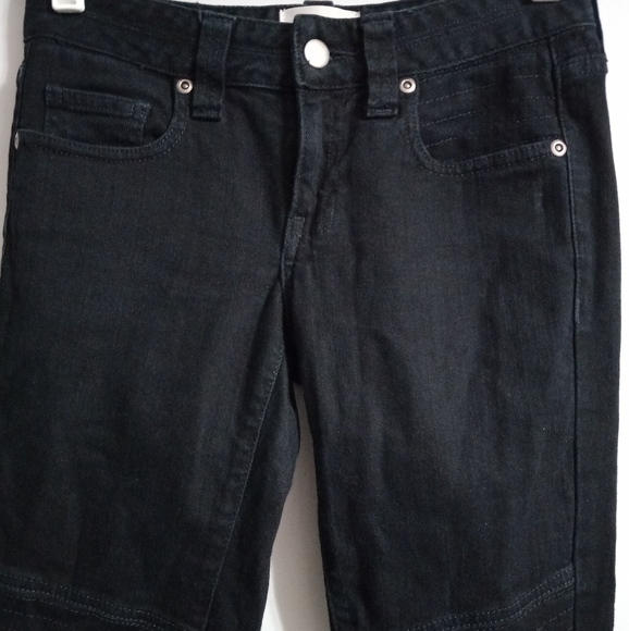 Ed Hardy Christian Audigier 25 Moto Punk Rock Skater Skinny Ankle Zip Jeans - Picture 2 of 8